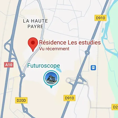 Avec Parking - Futuroscope - 1 à 4 Personnes Appartement Jaunay-Clan